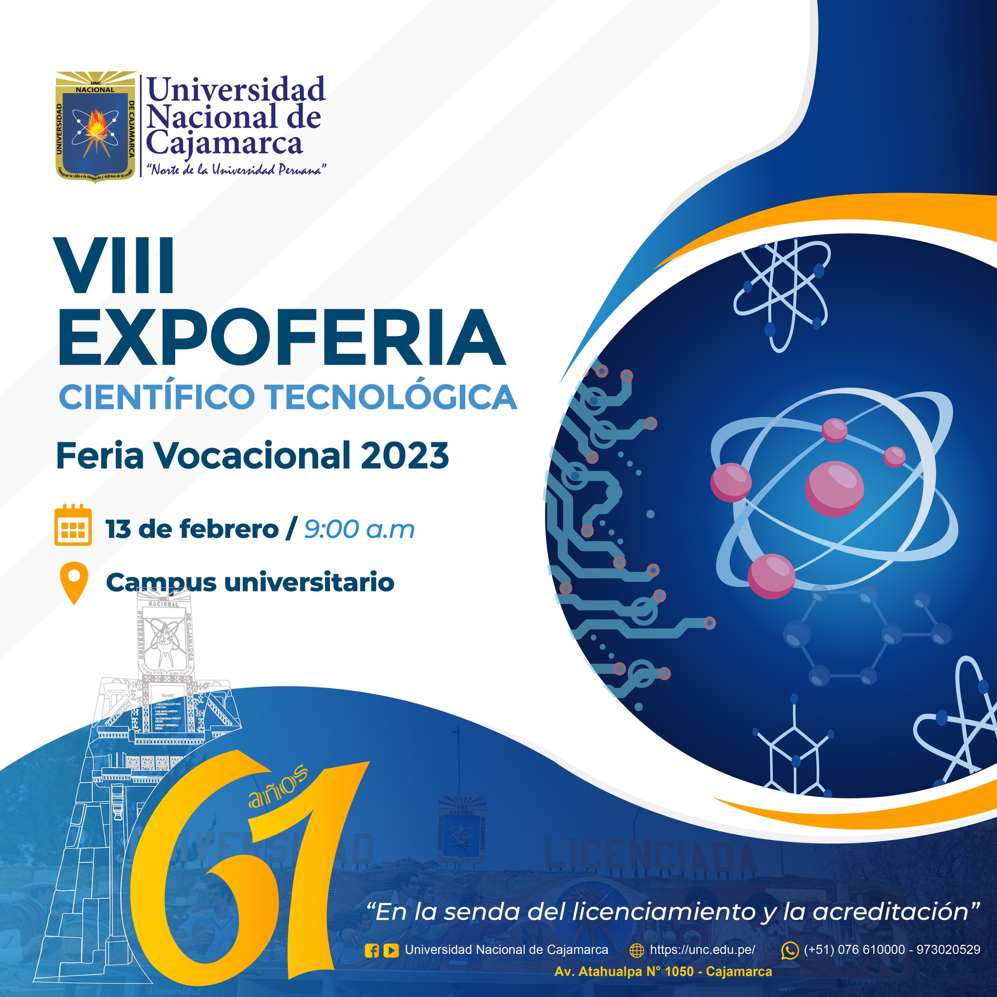 VIII expoferia 61 años unc 2023