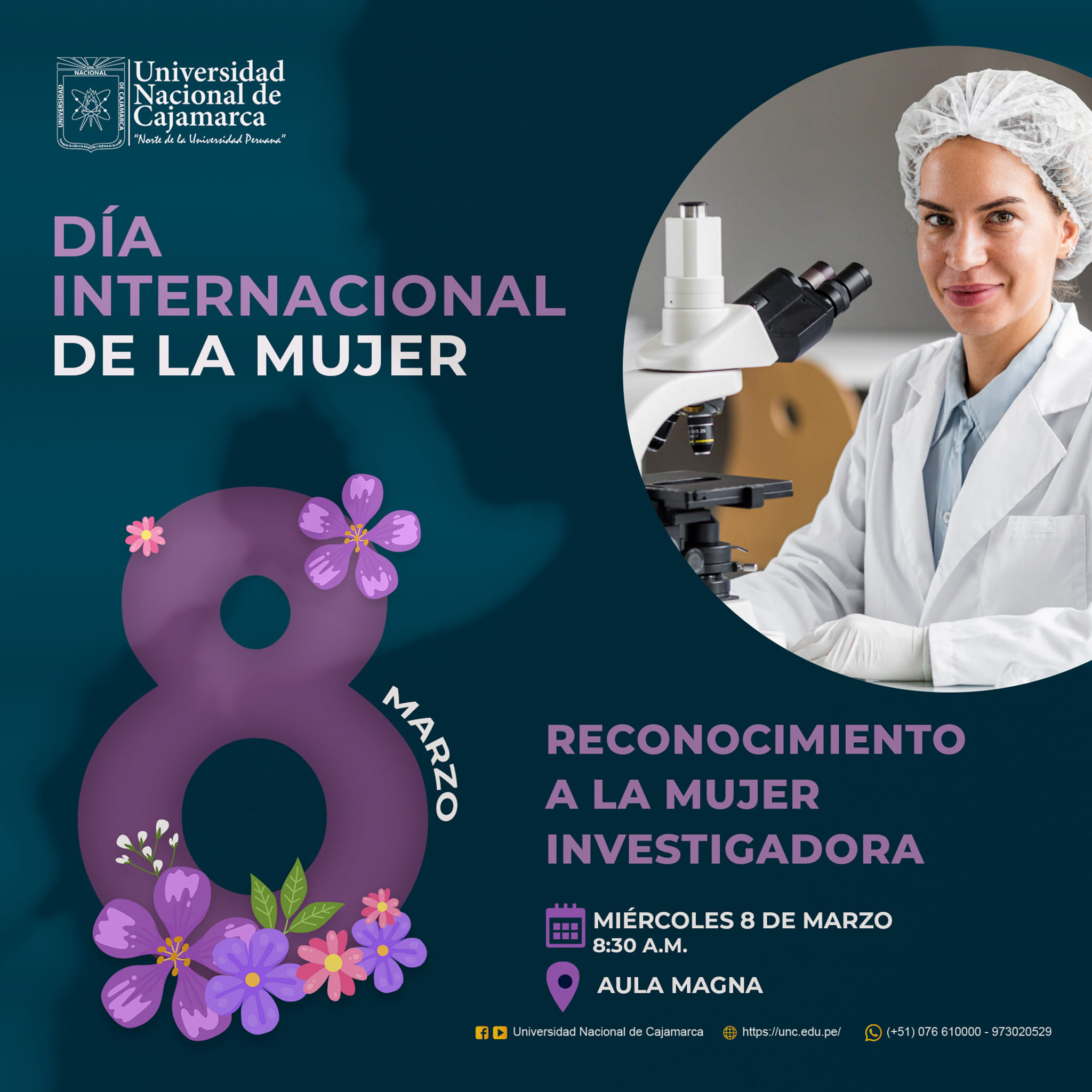 Día Internacional de la Mujer reconocimiento