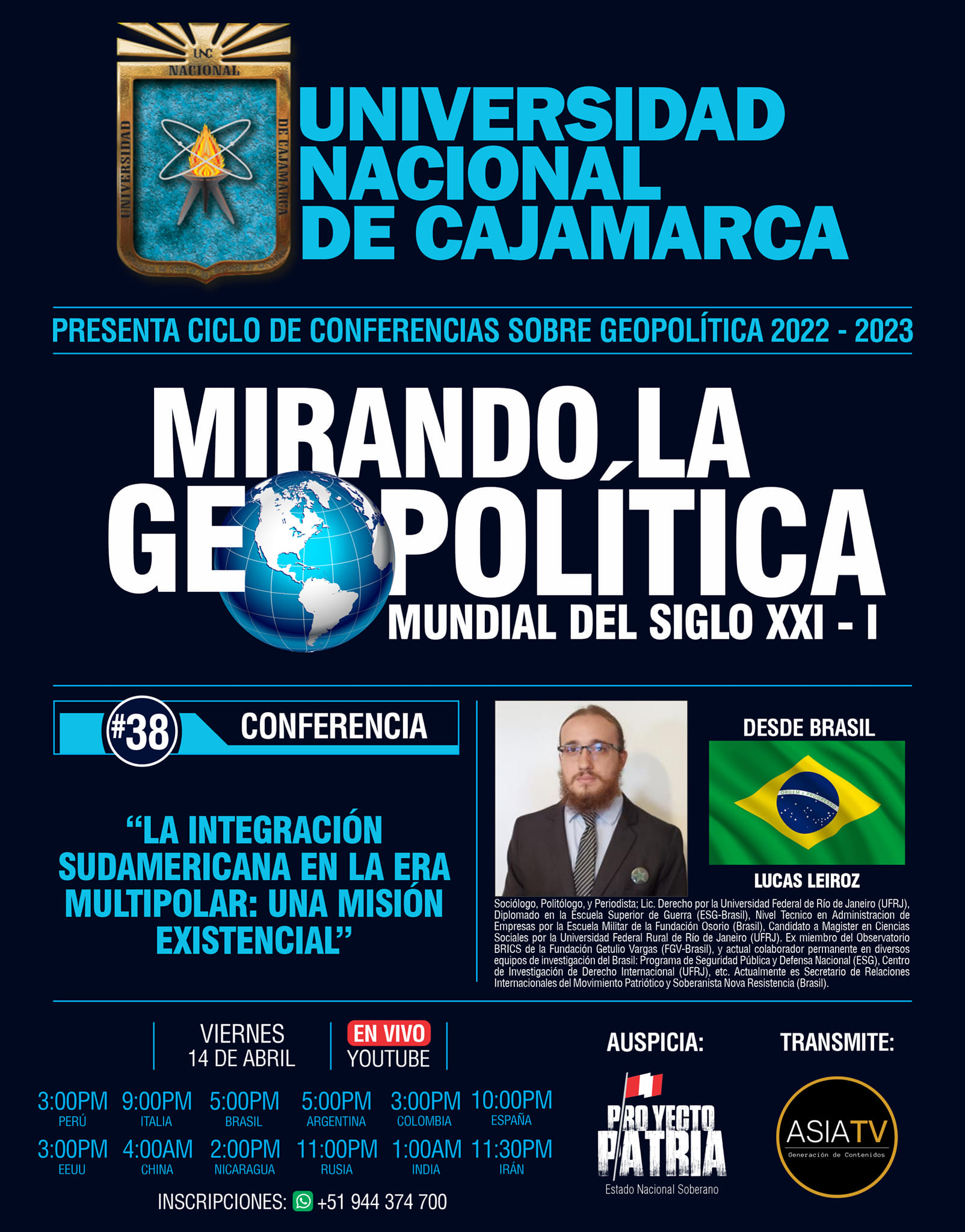 MIRANDO LA GEOPOLITICA 38