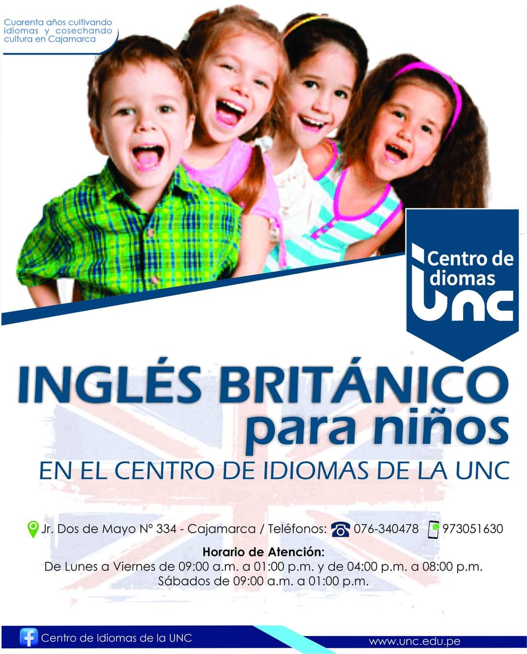 Centro de idiomas-Ingles britanico Niños