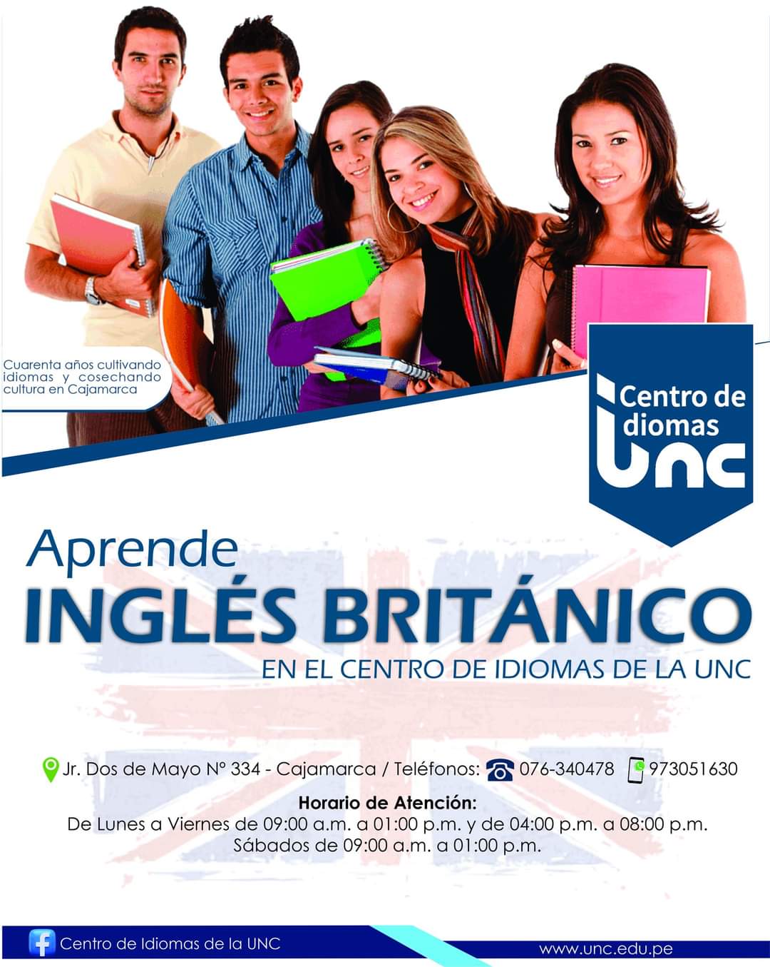 Centro de idiomas-Ingles britanico