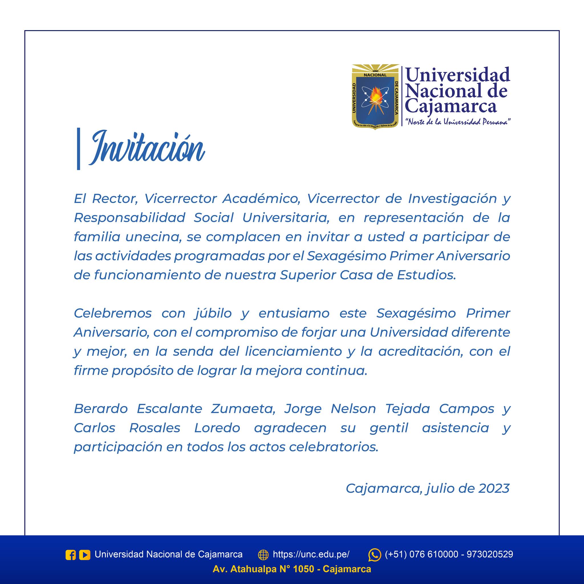 aniversario 61 UNC1