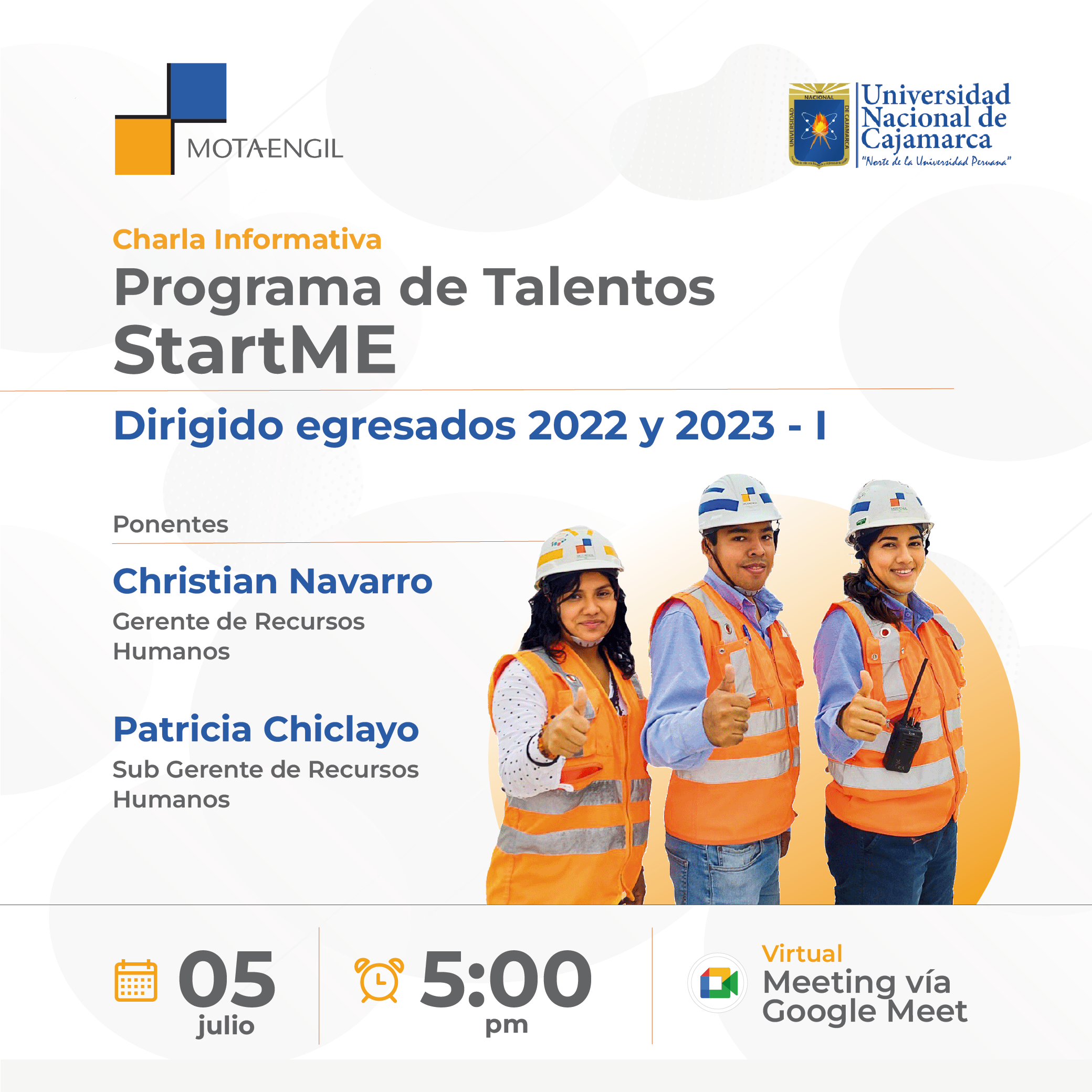 flyers STARTME_ U Cajamarca