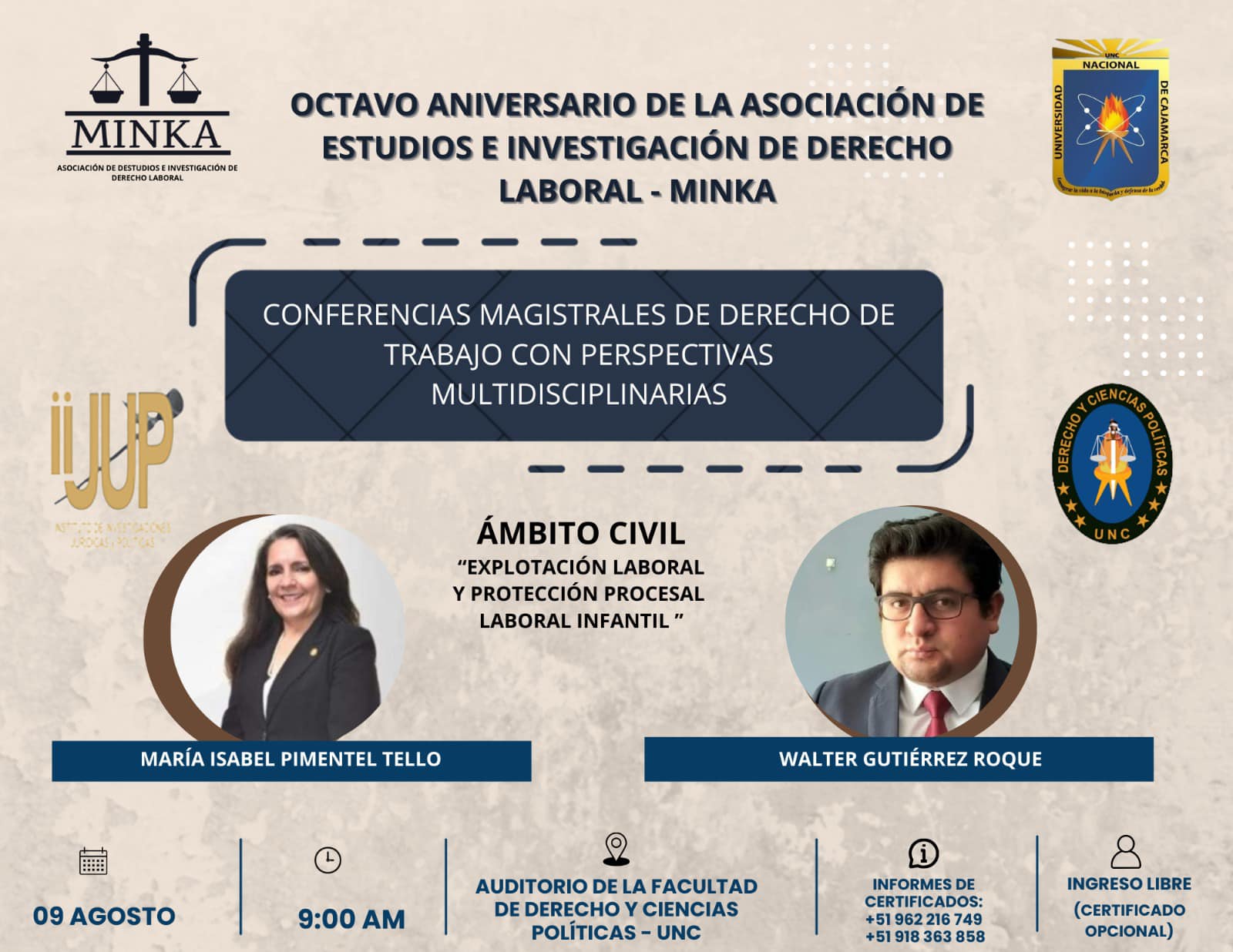 Conferencias Magistrales de Derecho de Trabajo con Perspectivas Multidisciplinarias2