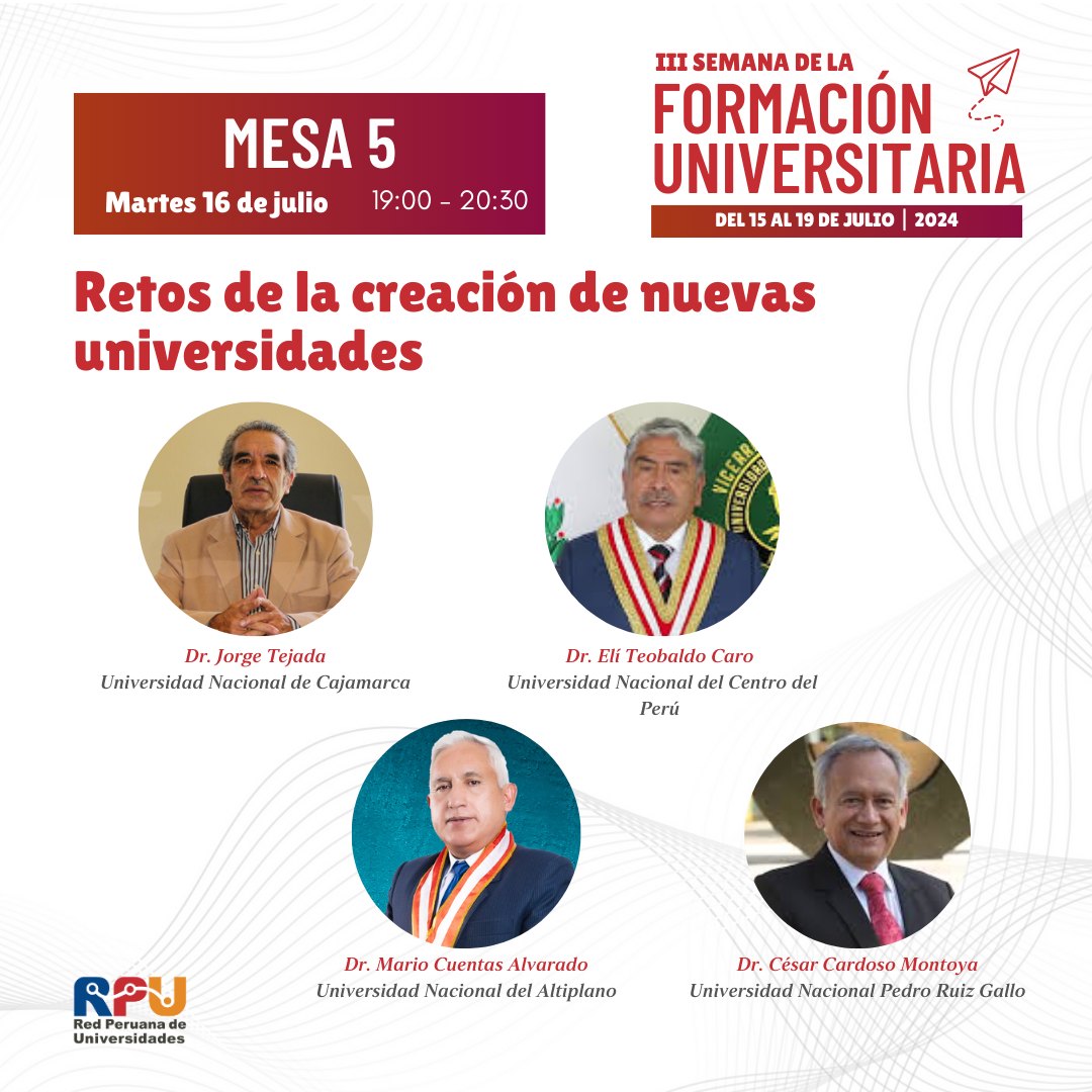 III Semana de la Formación Universitaria 2024