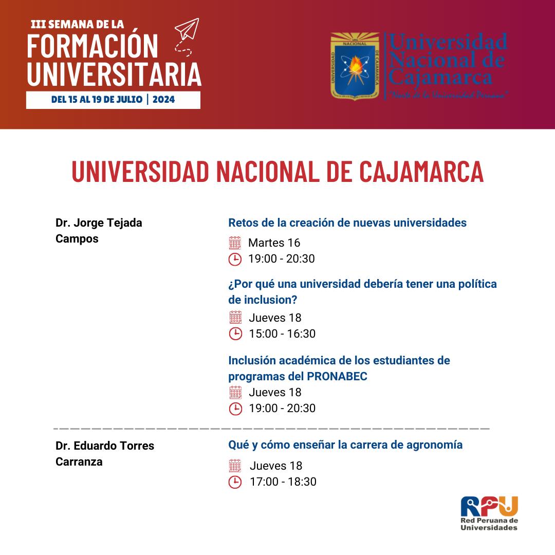 III Semana de la Formación Universitaria 20242
