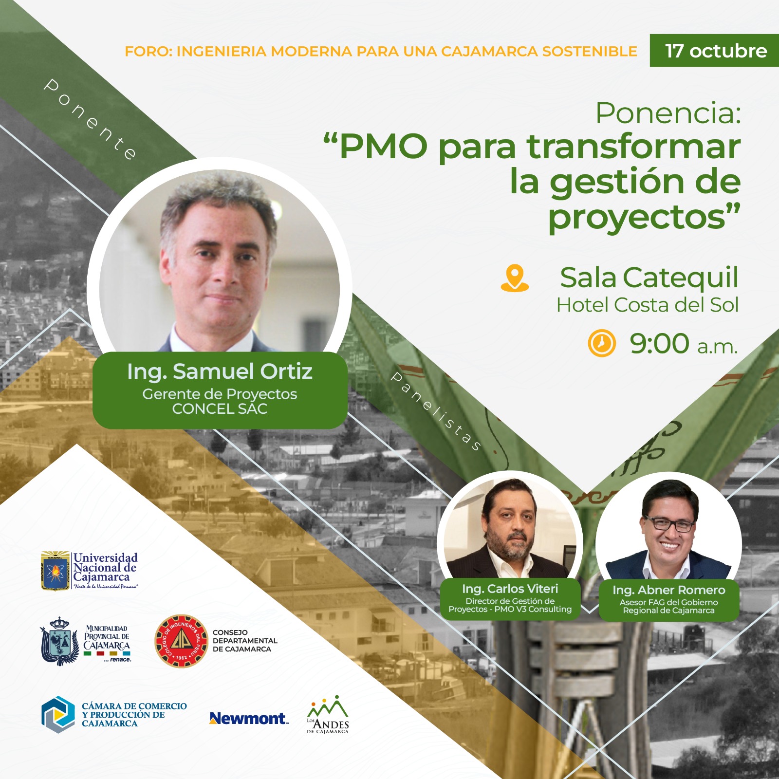 FORO-Ingeniería moderna para una Cajamarca Sostenible5