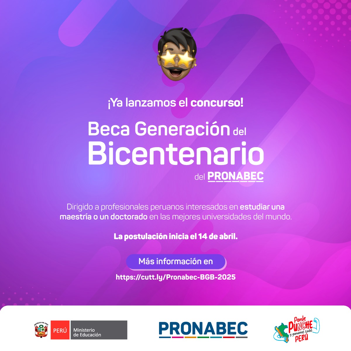 BECA GENERACIÓN BICENTENARIO - PRONABEC 25 1