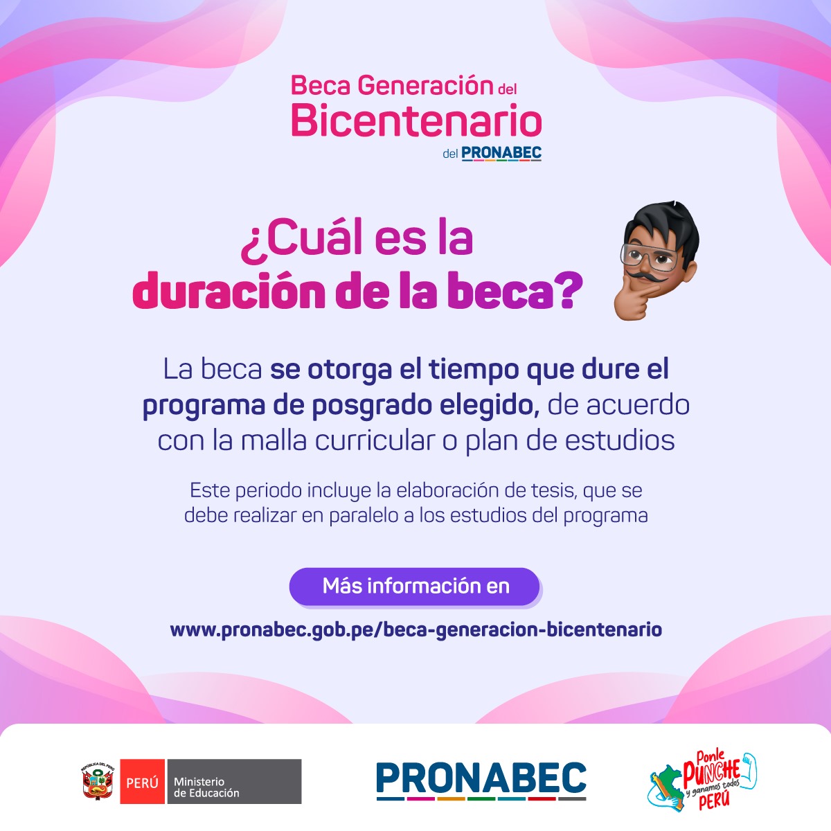 BECA GENERACIÓN BICENTENARIO - PRONABEC 25 7