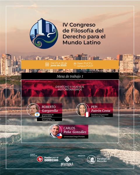 IV Congreso de Filosofía del Derecho para el Mundo Latino1