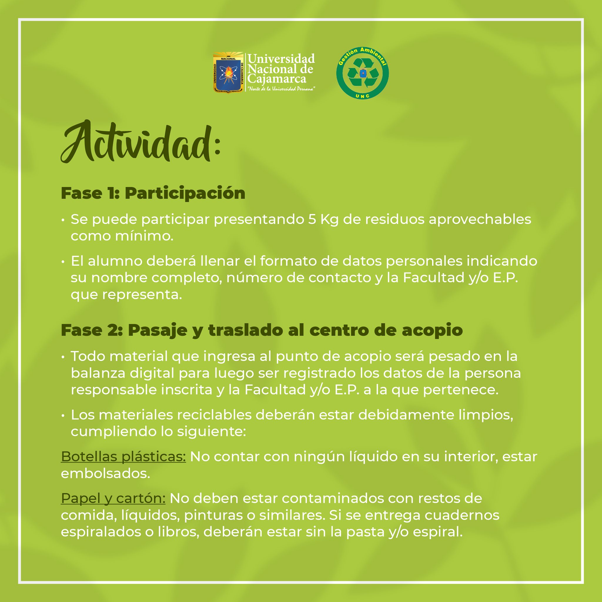 RECICLATÓN UNC 20252