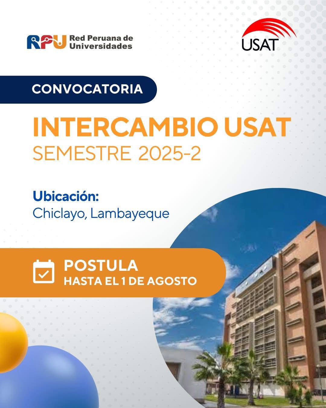 Convocatorias de Intercambio semestre 2025-2 12