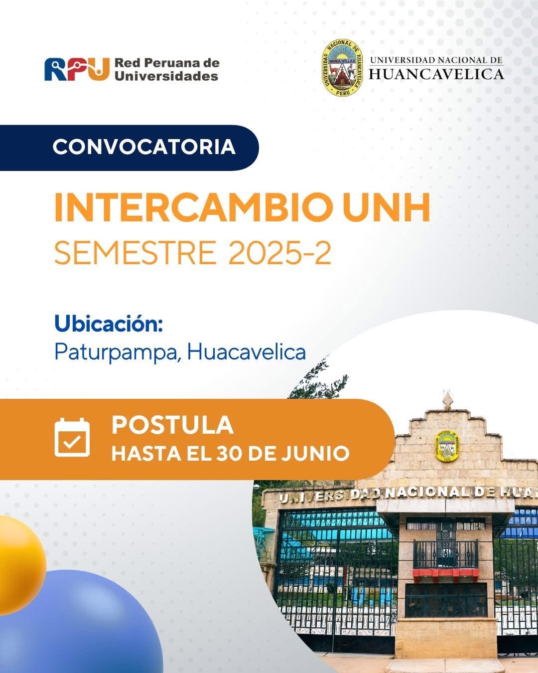 Convocatorias de Intercambio semestre 2025-2 4