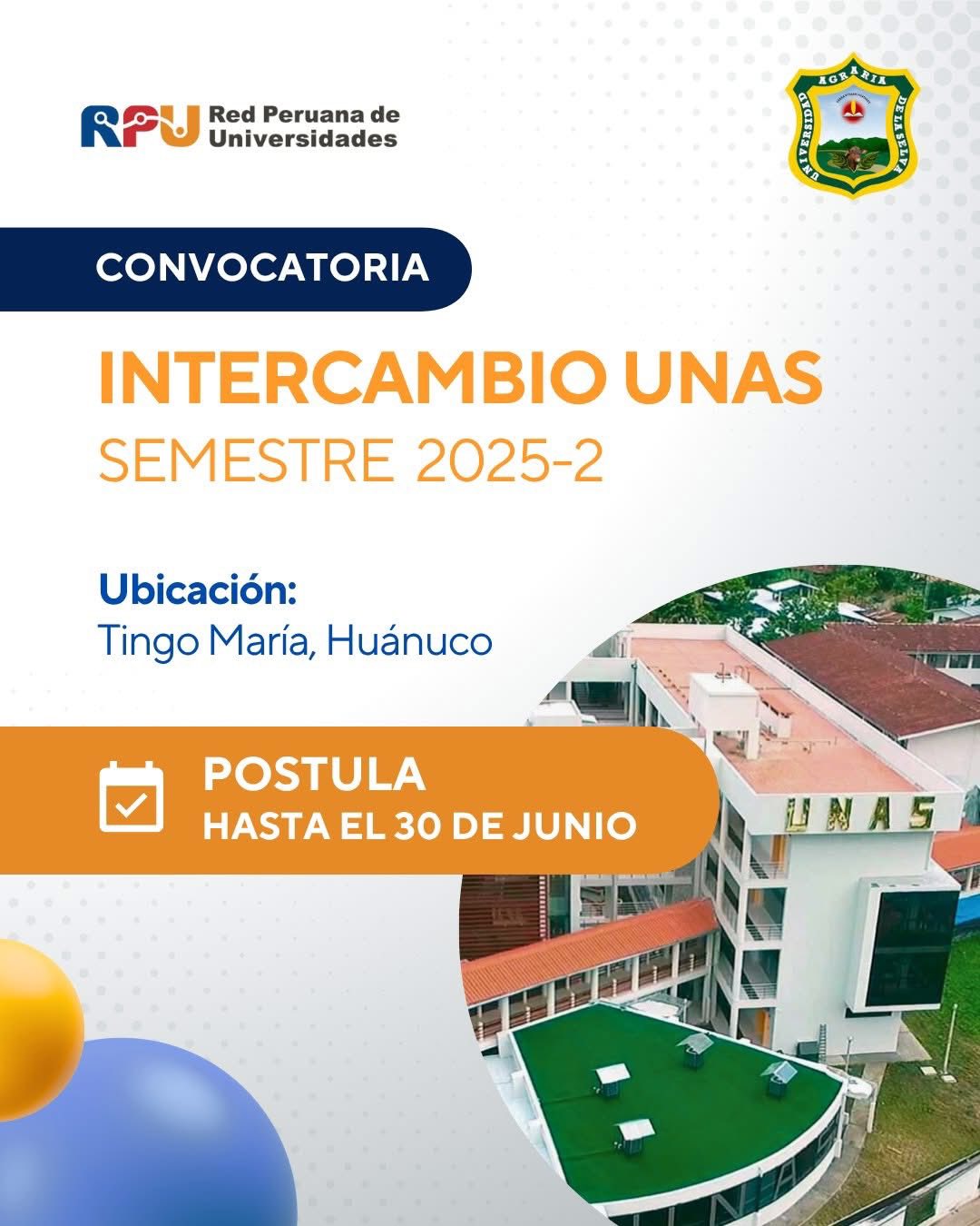 Convocatorias de Intercambio semestre 2025-2 5