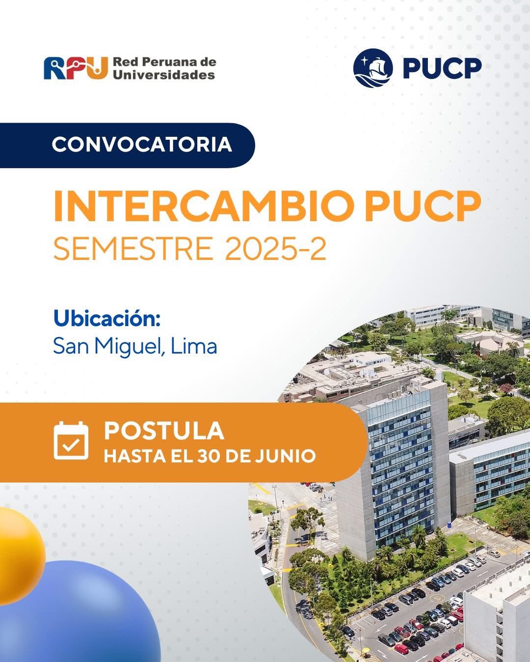 Convocatorias de Intercambio semestre 2025-2 6
