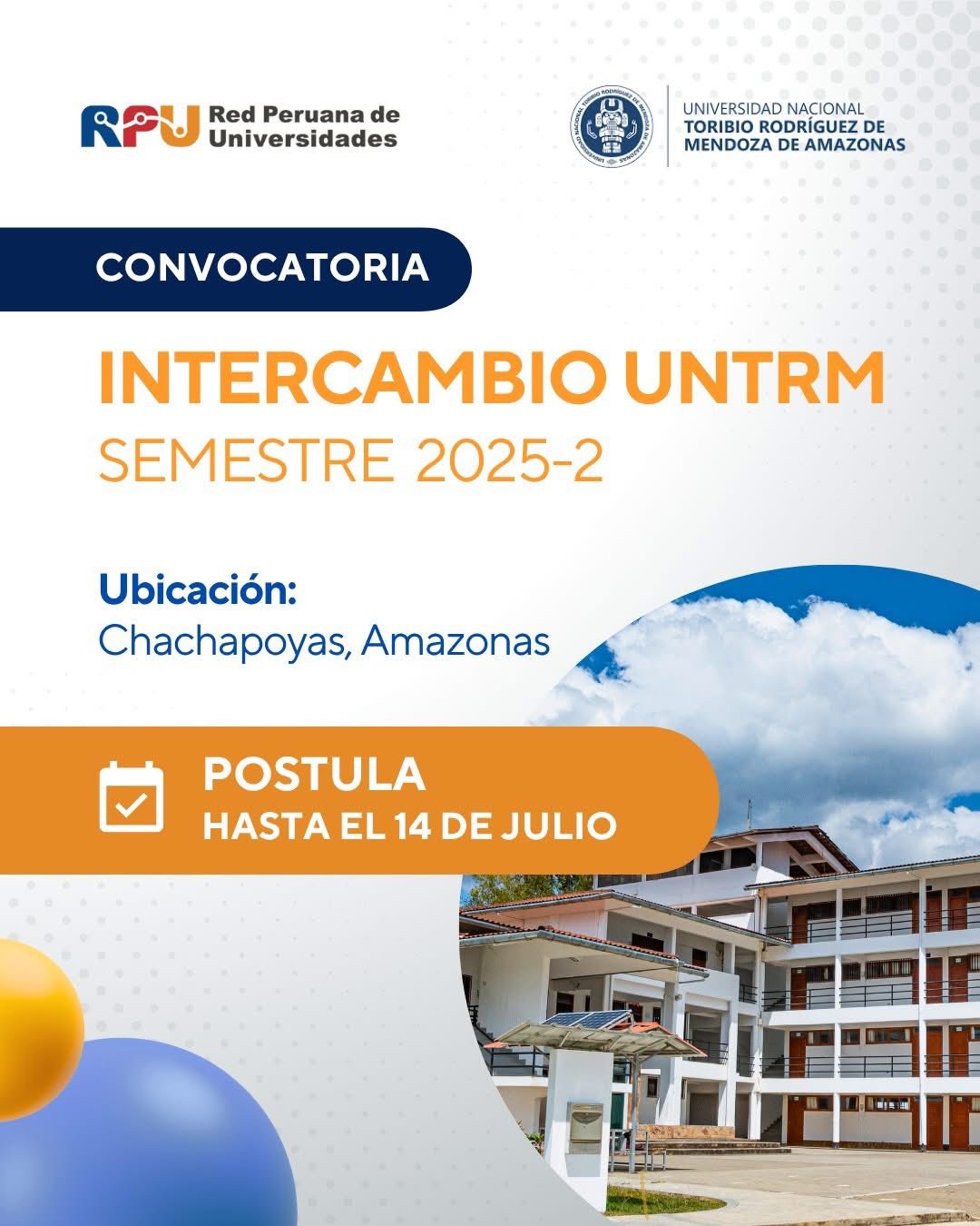 Convocatorias de Intercambio semestre 2025-2 8