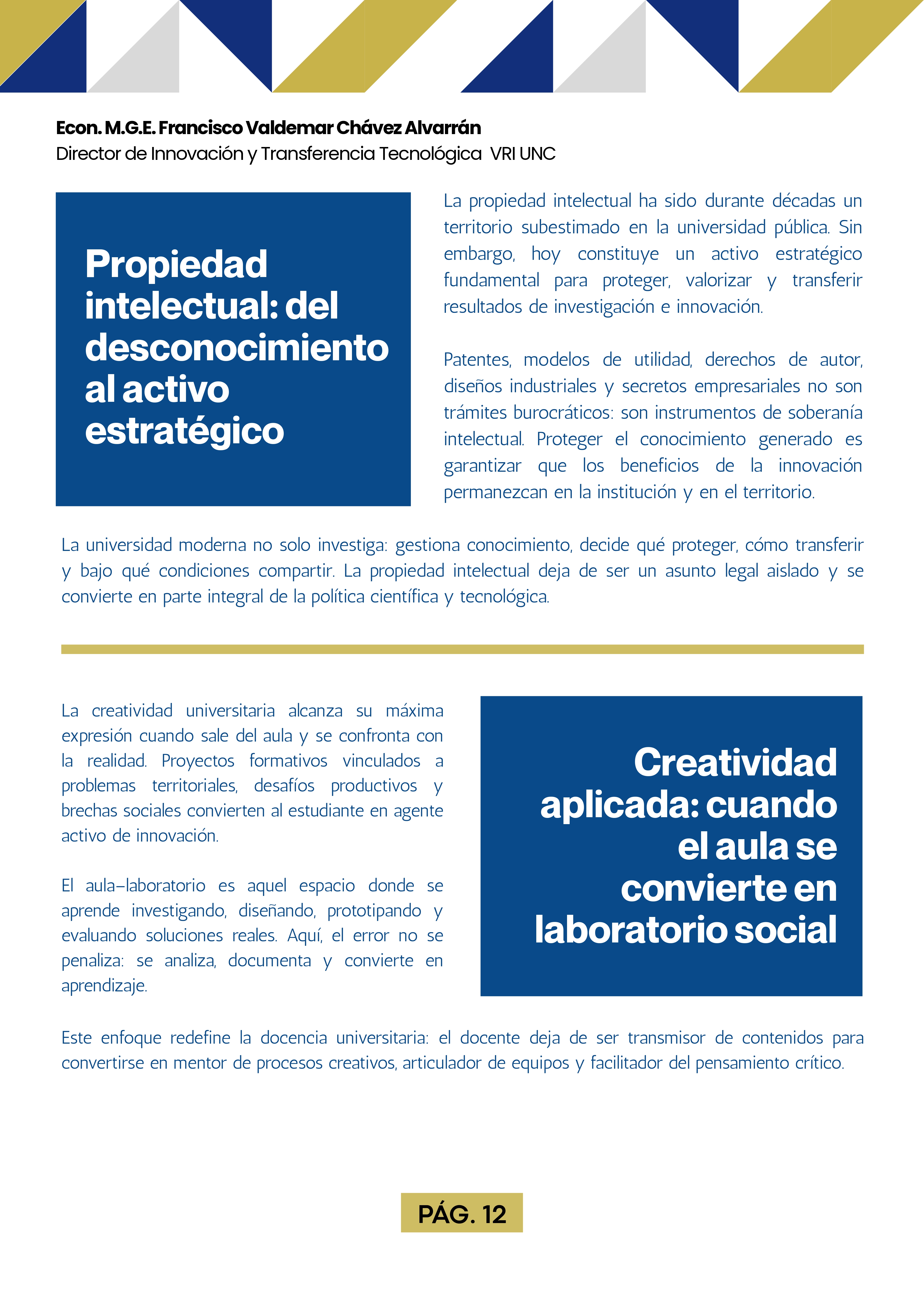 REVISTA INNOVA EN EL ANIVERSARIO DE LA UNC - 1era edicion - feb 2026_page-0012