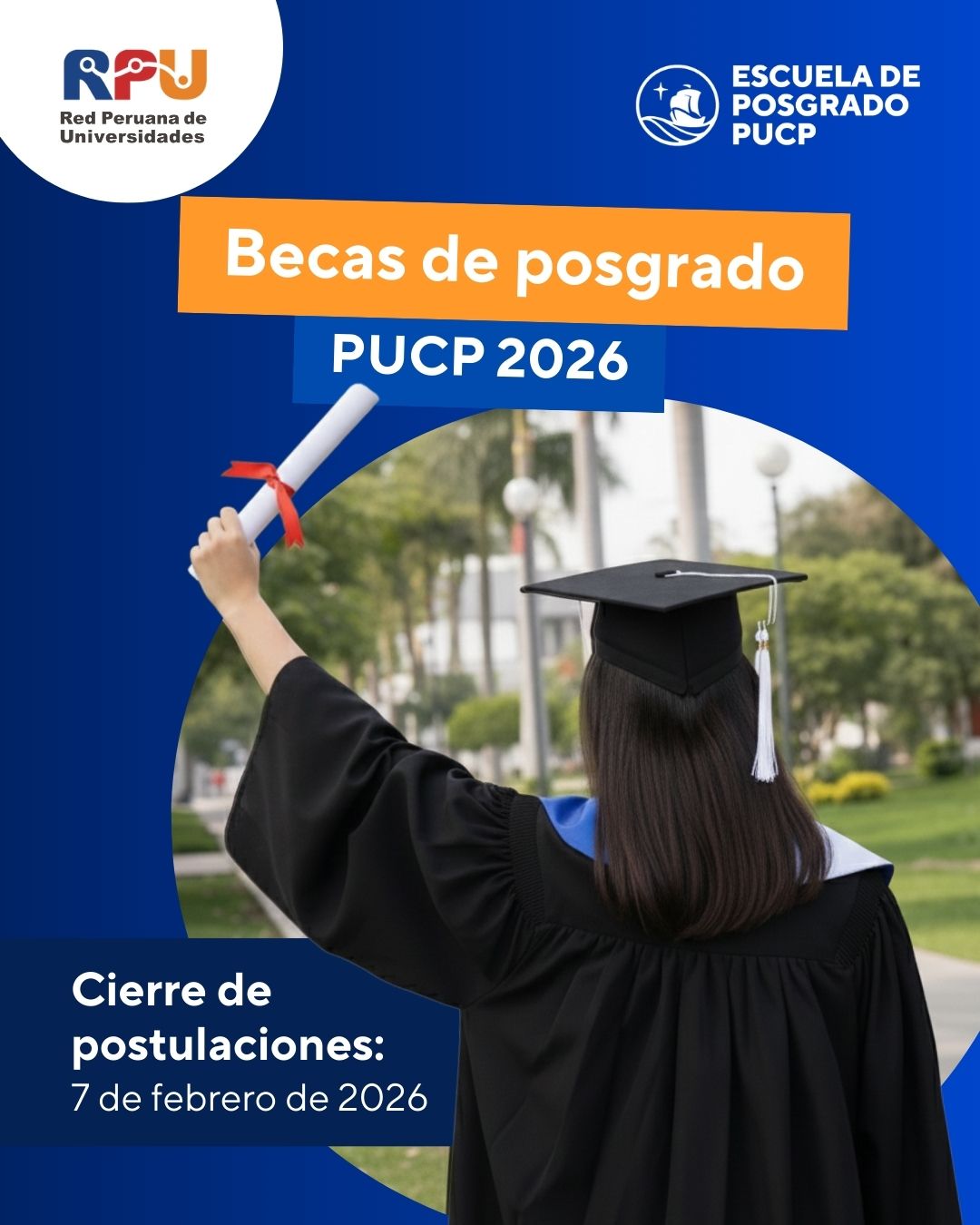 RPU 2026-Becas para Estudiar Maestrías y Doctorados en la Escuela de Posgrado PUCP1