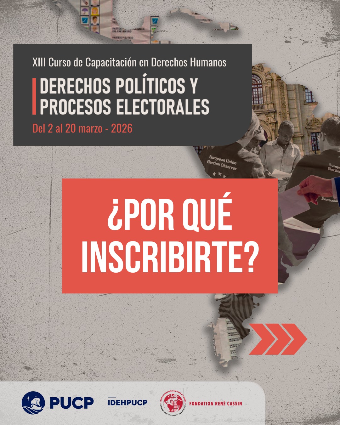XIII Curso de Capacitación en Derechos Humanos-Derechos Políticos y Procesos Electorales1