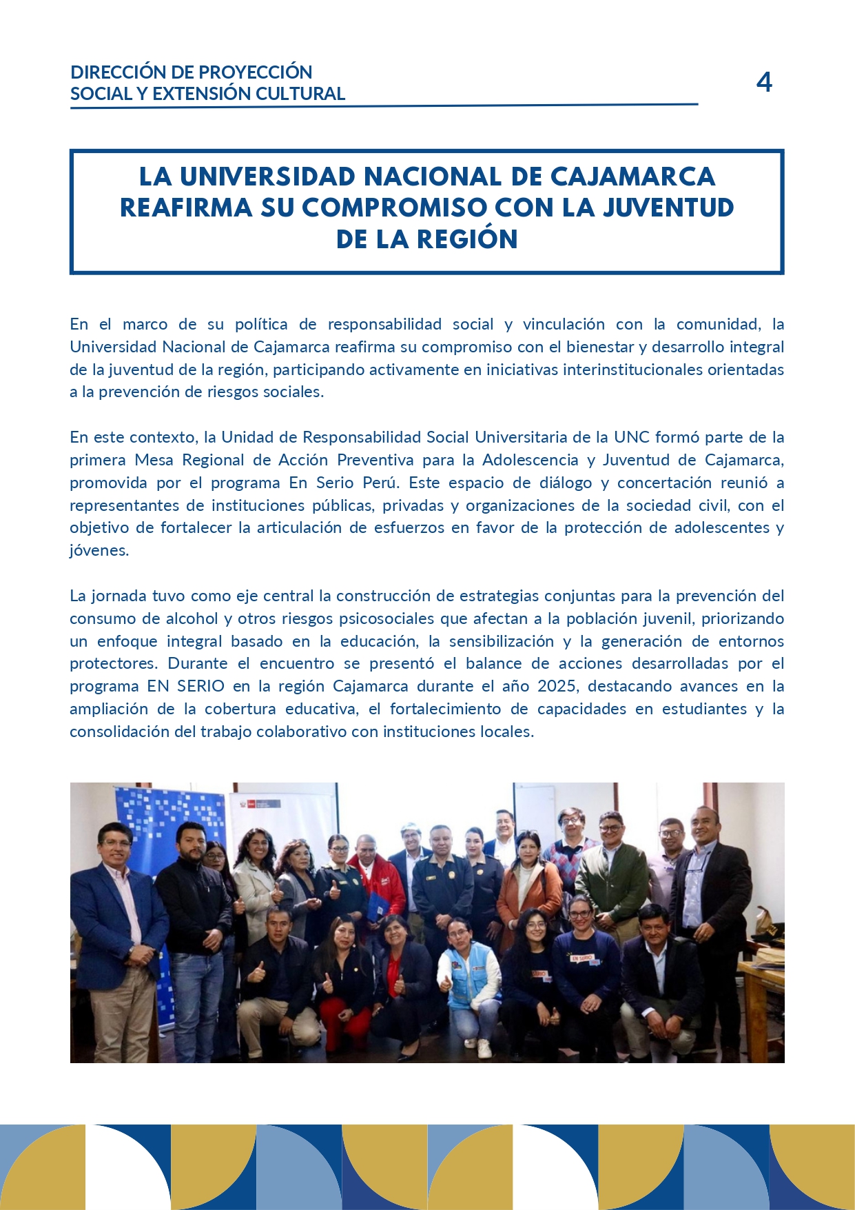Revista Responsabilidad Social y Cultura UNC - 1er num 2026 4