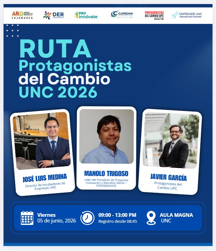 RUTA PROTAGONISTAS DEL CAMBIO UNC 2026 - Conferencias