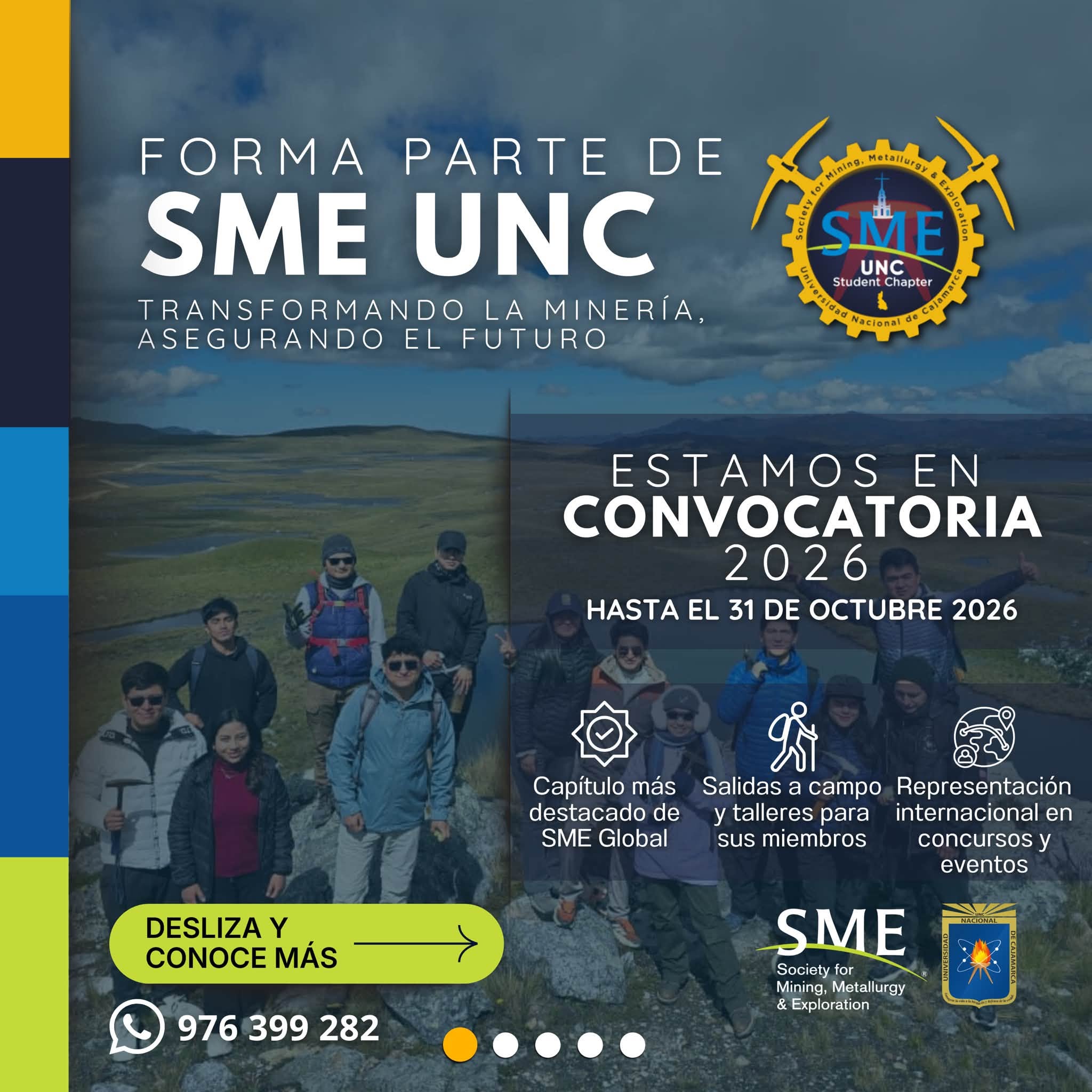 Convocatoria SME - UNC 2026 1