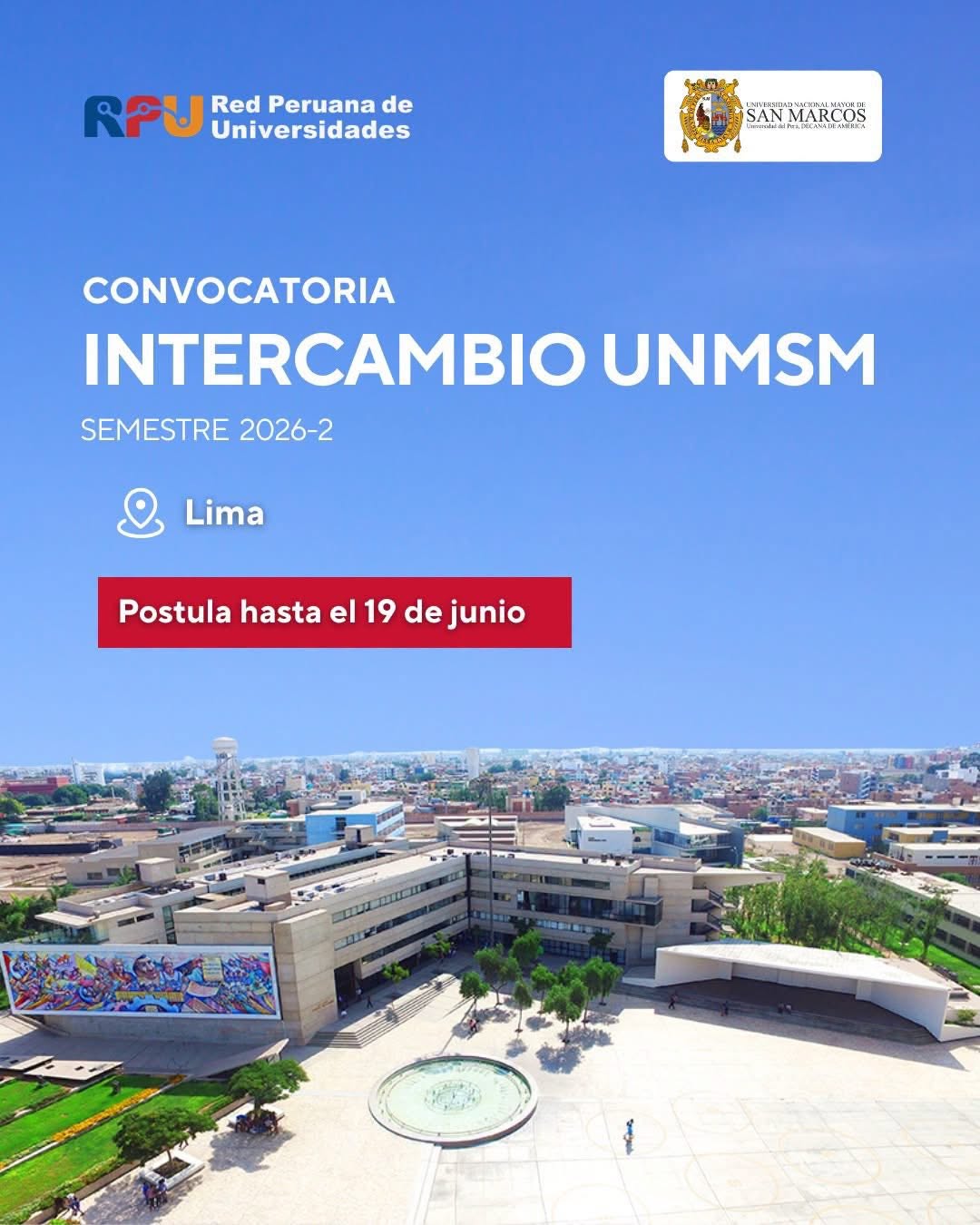 PROGRAMA DE MOVILIDAD ESTUDIANTIL DE LA RPU – UNMSM 2026-2 1