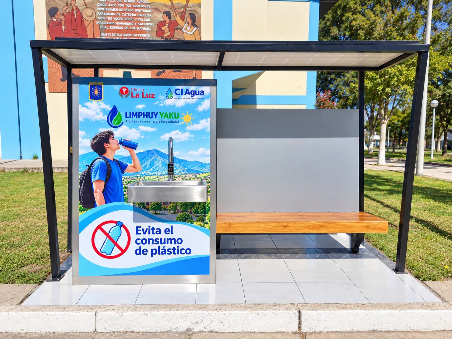 UNC PONE EN FUNCIONAMIENTO MINIPLANTA DE TRATAMIENTO DE AGUA 2